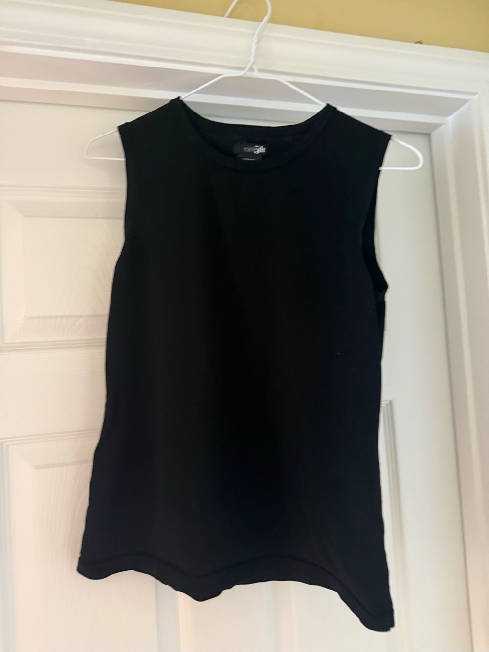 East 5th Black Sleeveless Tank Top